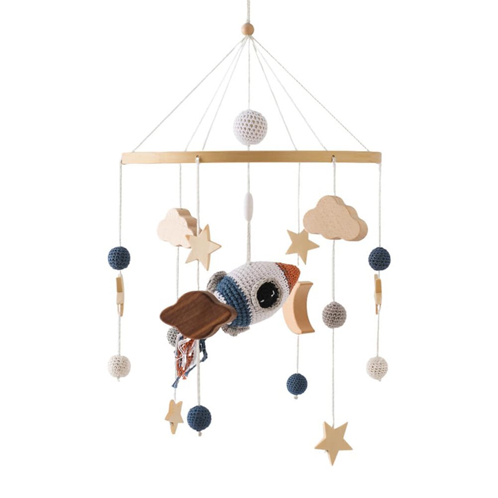 Amazon.com: Baby Crib Mobile for Boys Girls| Boho Nursery Bed Bell